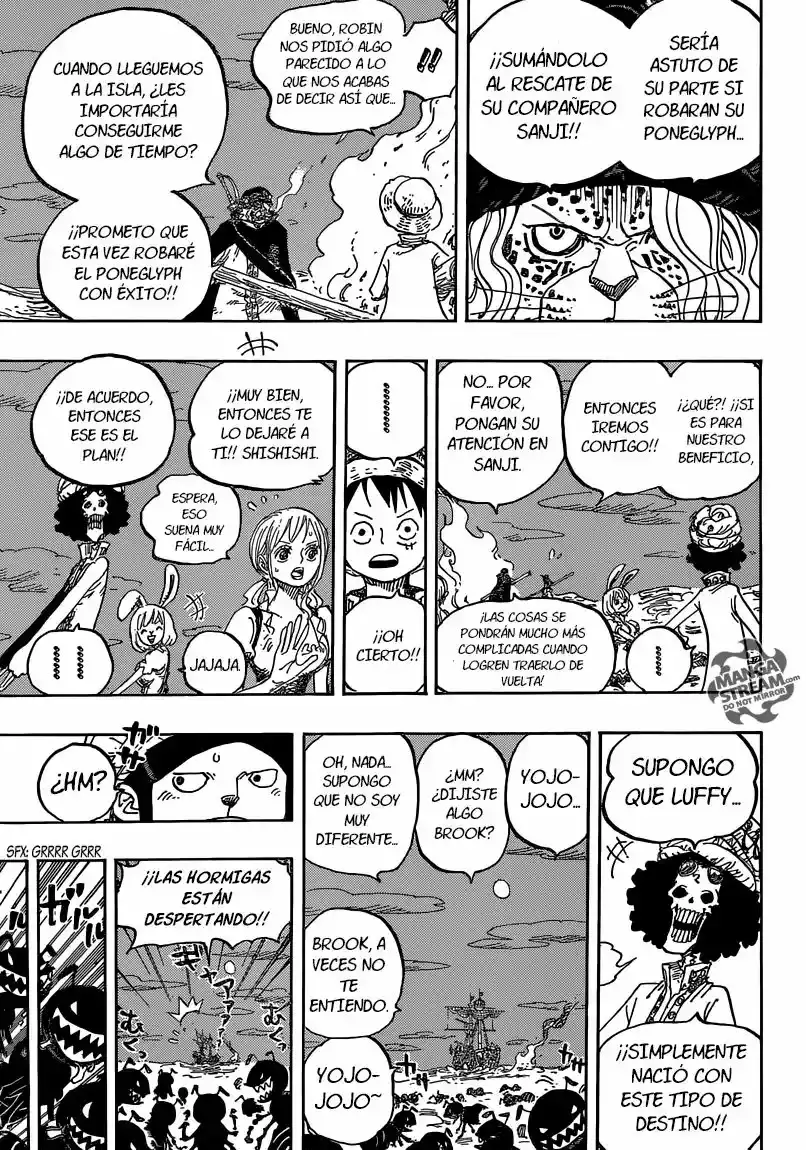 One Piece Capítulo 830 - Página 16 en español