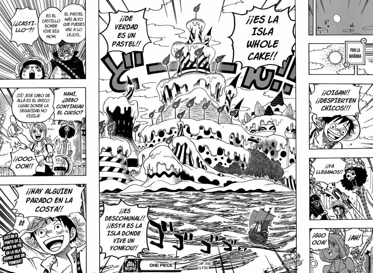 One Piece Capítulo 830 - Página 17 en español