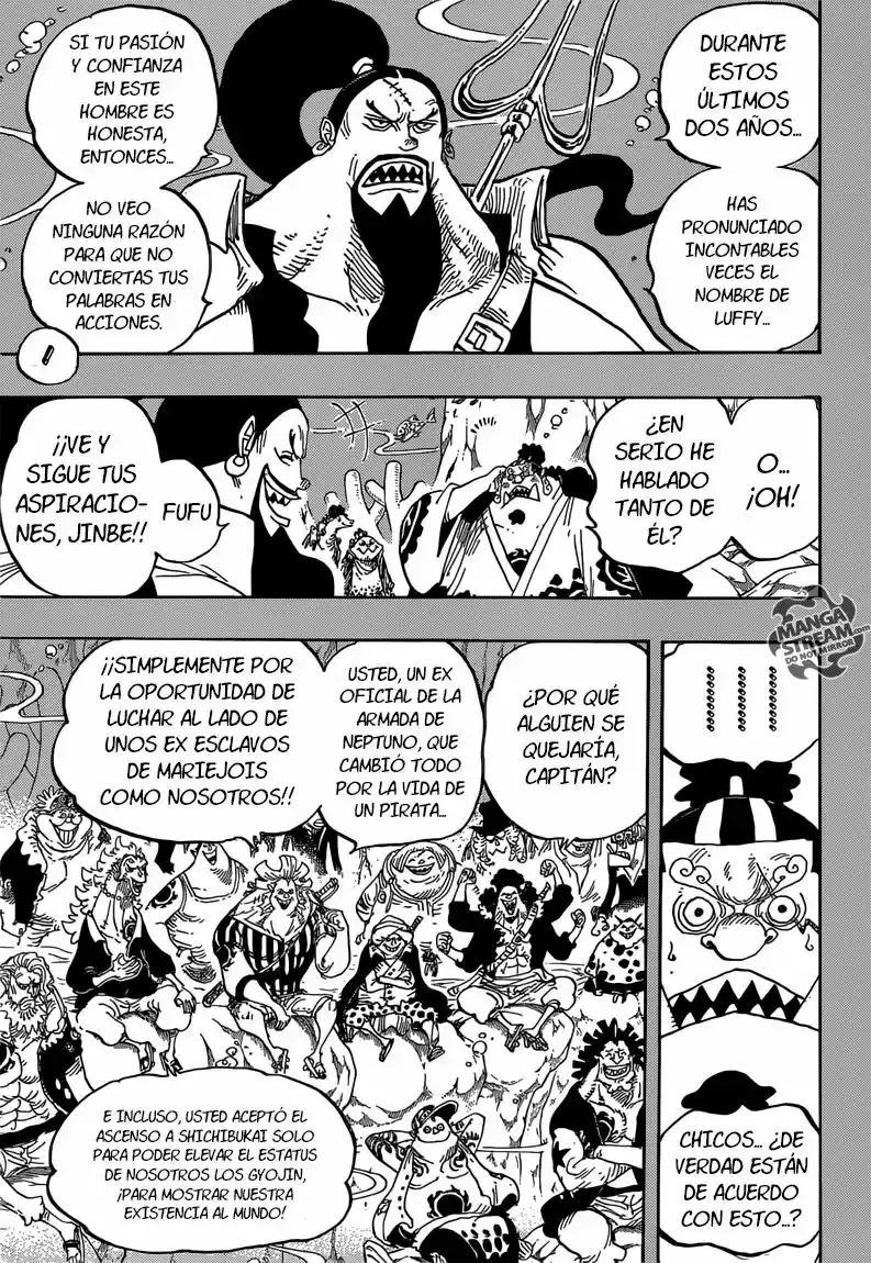 One Piece Capítulo 830 - Página 4 en español