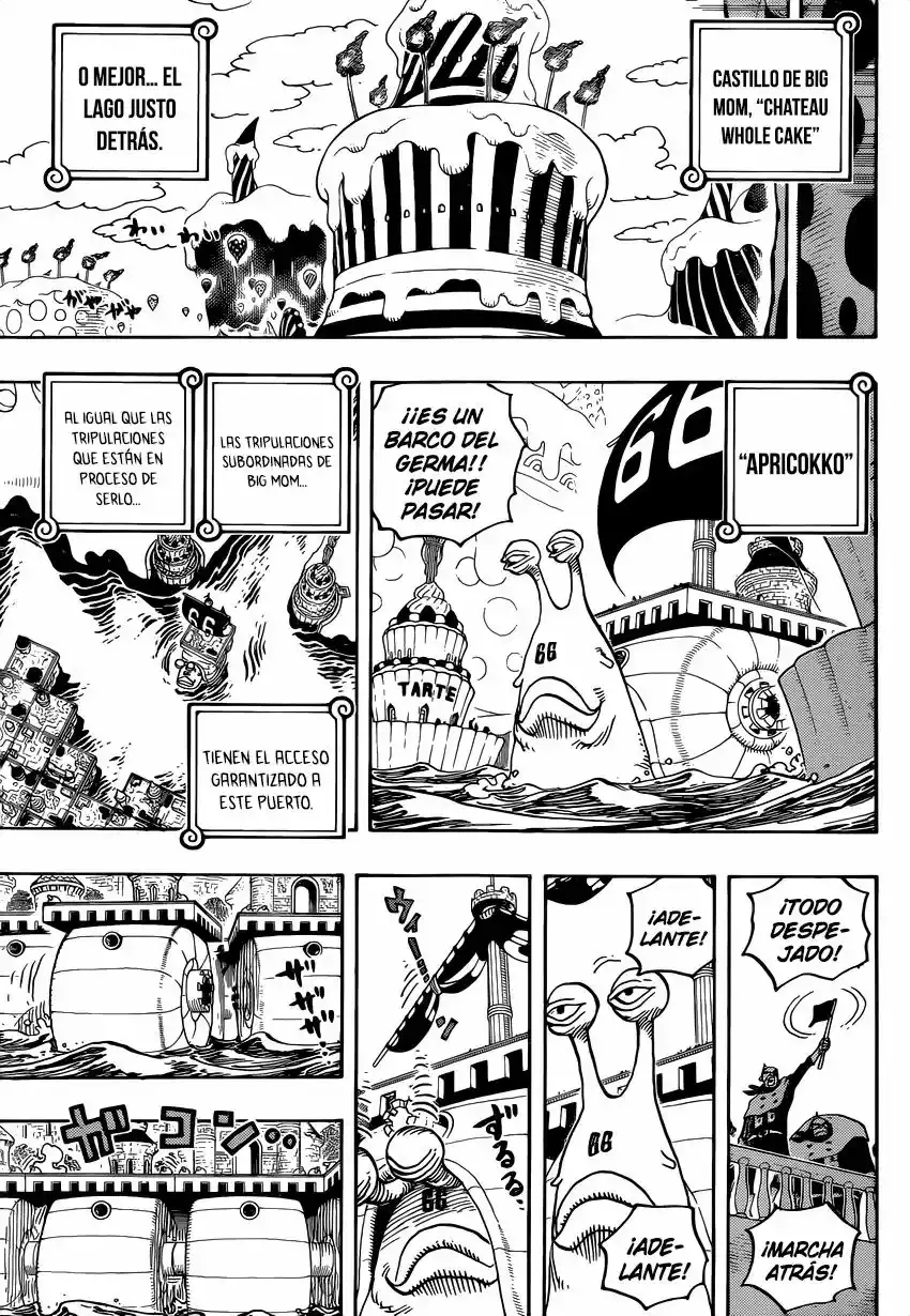 One Piece Capítulo 832 - Página 14 en español