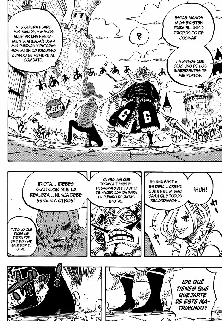 One Piece Capítulo 833 - Página 11 en español