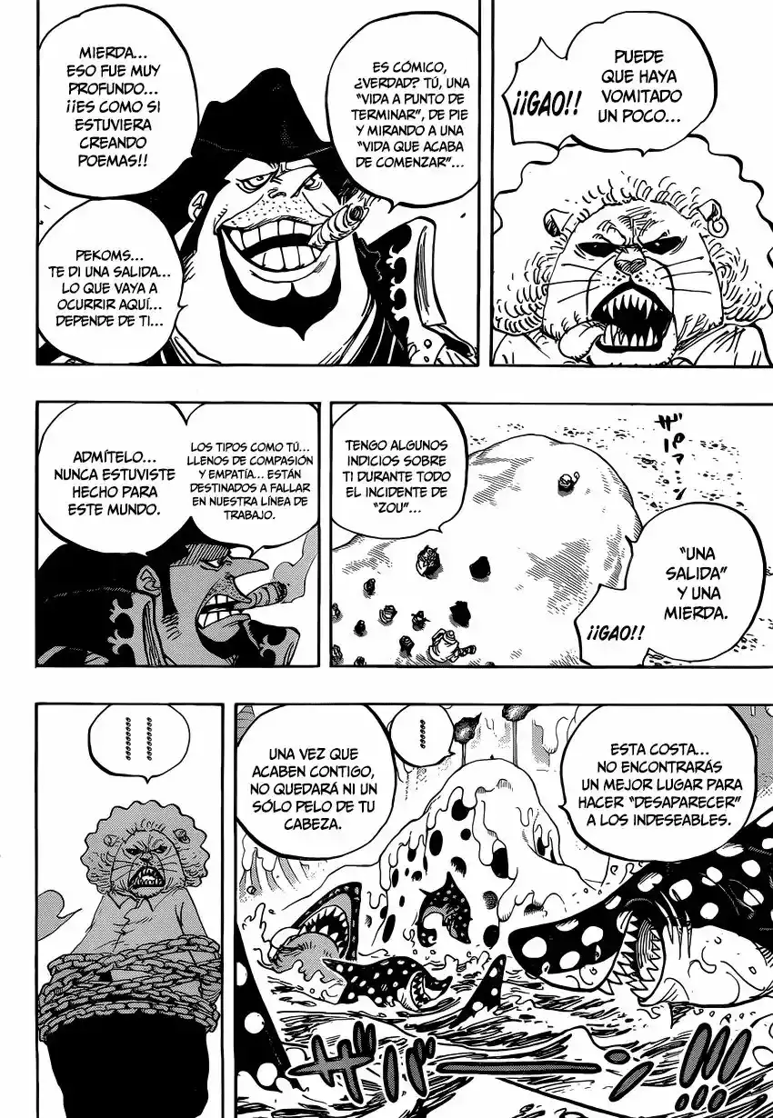 One Piece Capítulo 834 - Página 11 en español