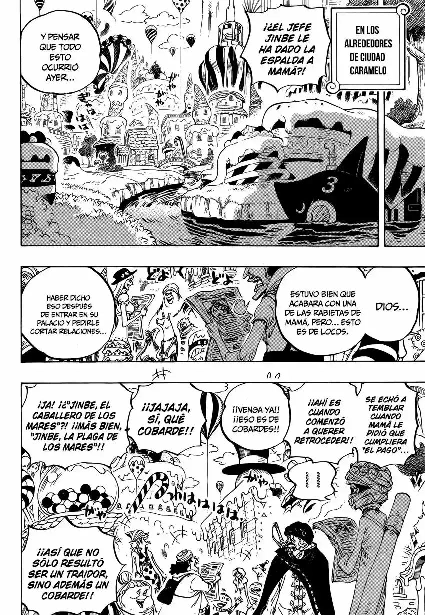 One Piece Capítulo 834 - Página 5 en español