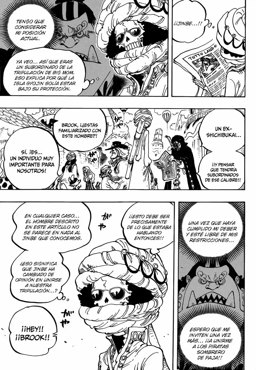 One Piece Capítulo 834 - Página 6 en español