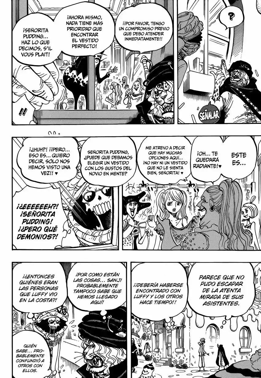 One Piece Capítulo 834 - Página 7 en español