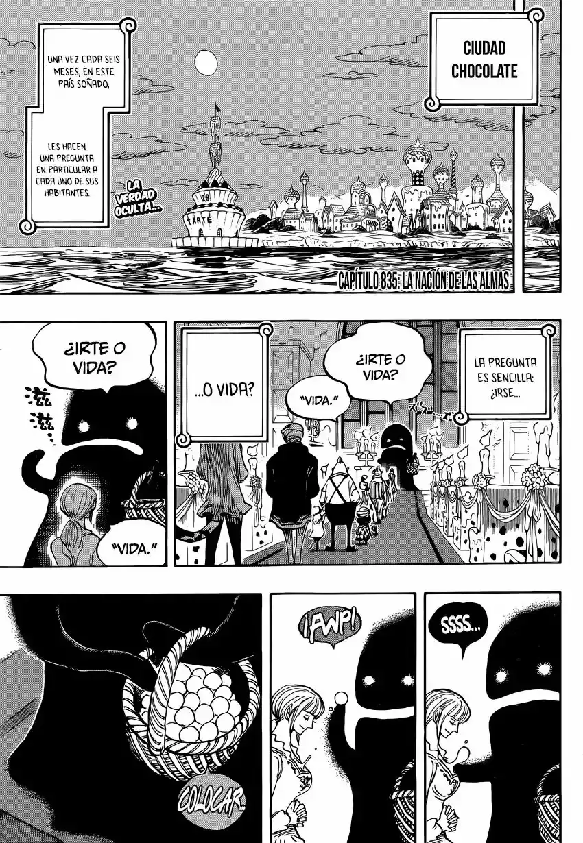 One Piece Capítulo 835 - Página 4 en español