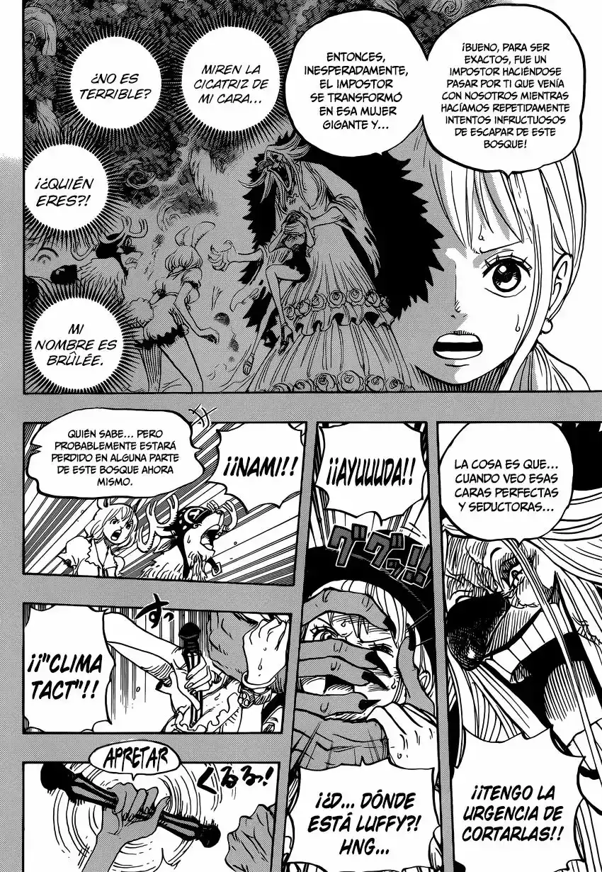 One Piece Capítulo 835 - Página 7 en español