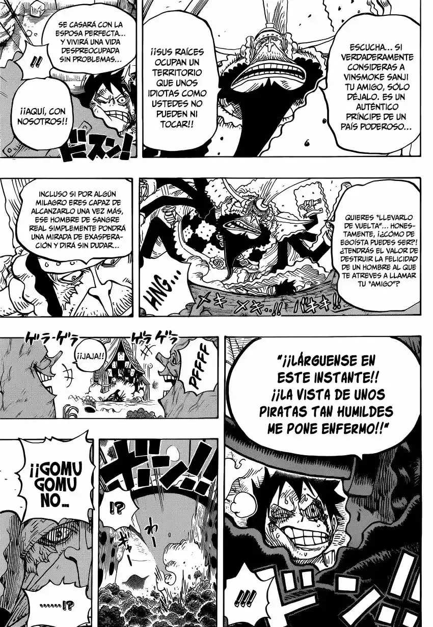One Piece Capítulo 837 - Página 15 en español