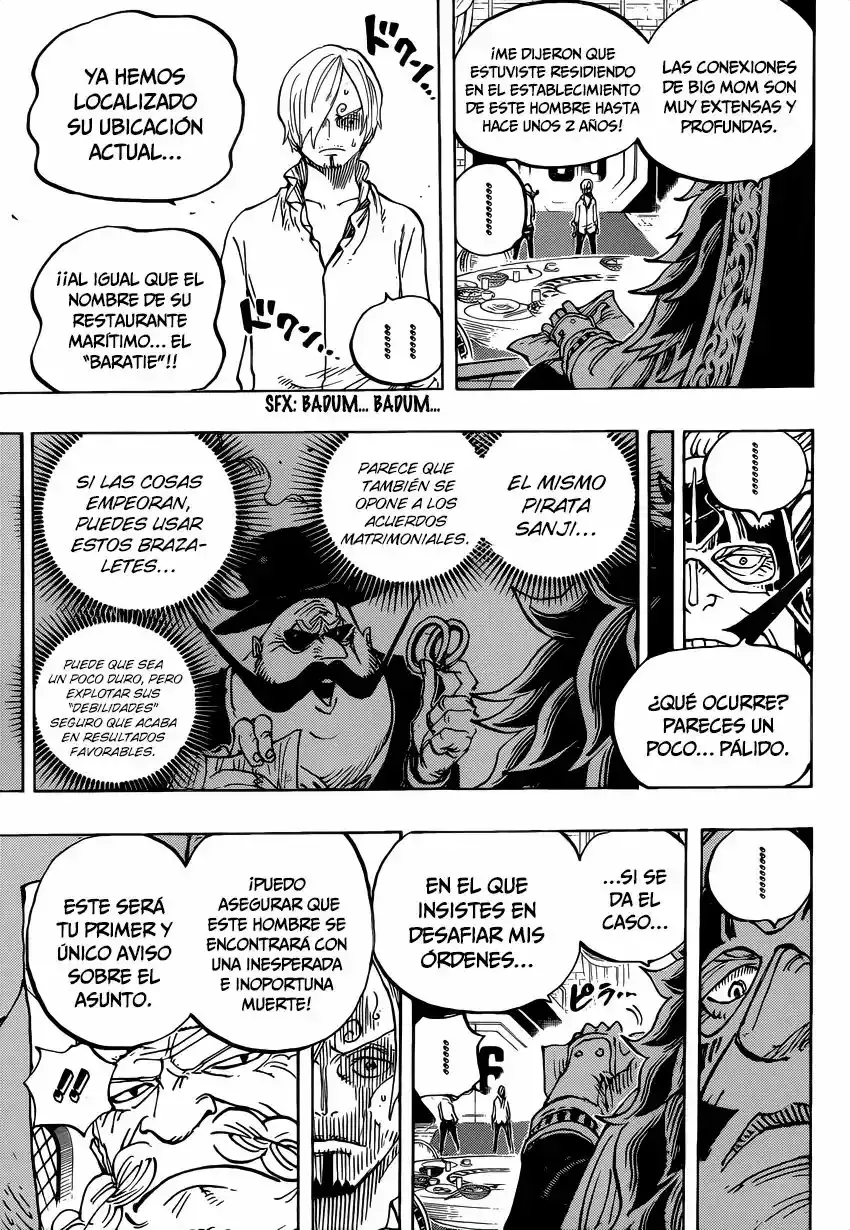 One Piece Capítulo 839 - Página 11 en español