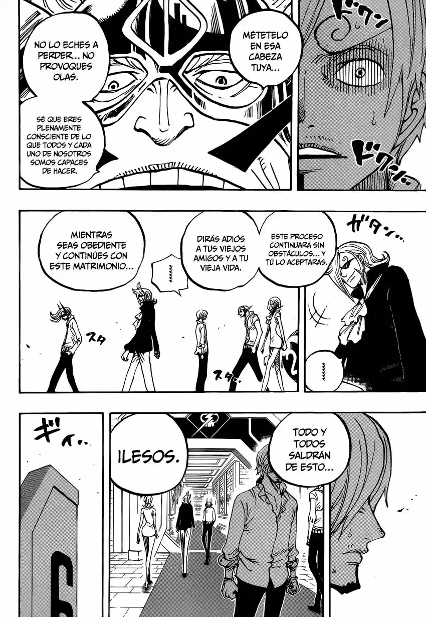One Piece Capítulo 839 - Página 12 en español