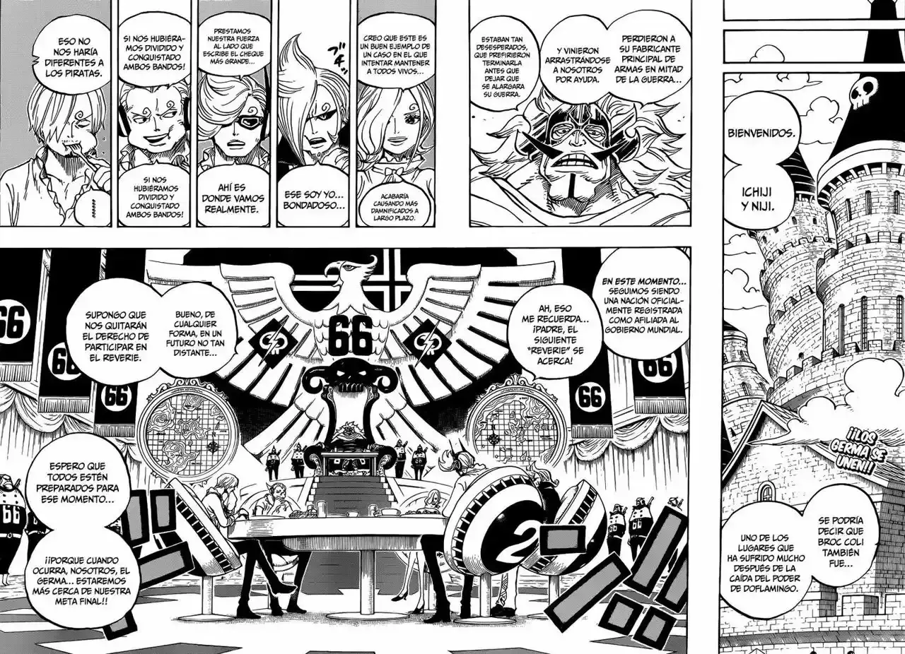 One Piece Capítulo 839 - Página 3 en español