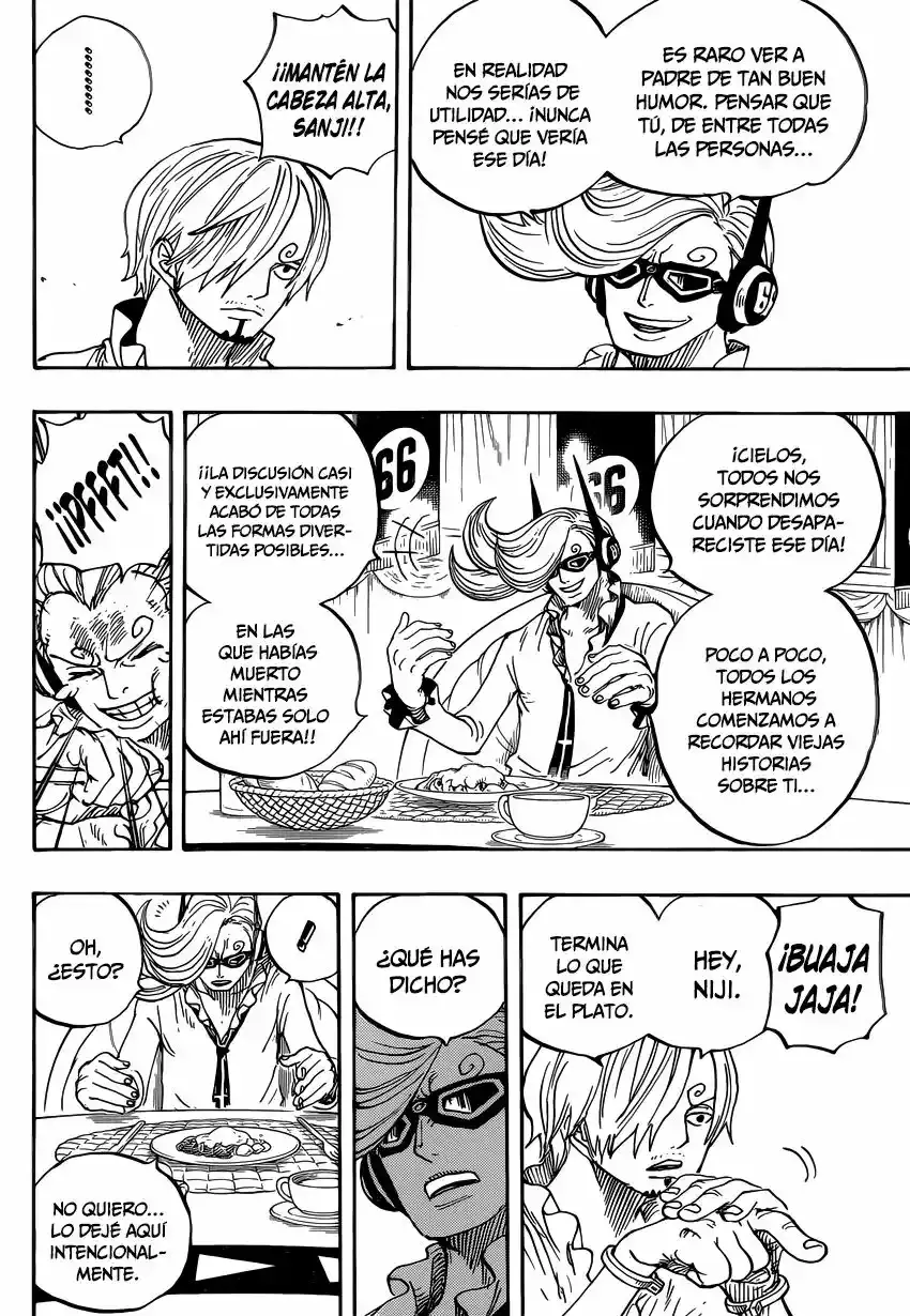 One Piece Capítulo 839 - Página 4 en español