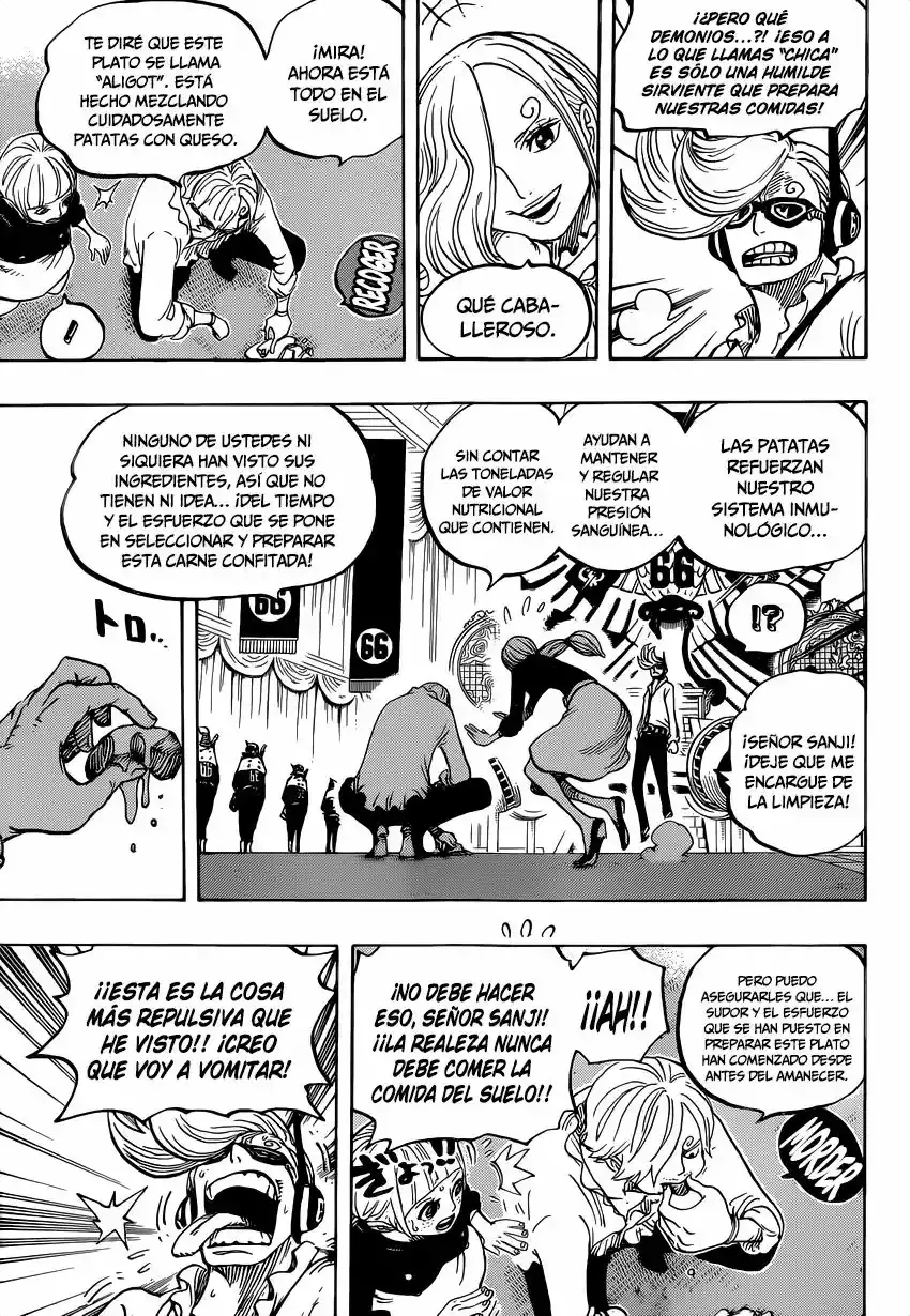 One Piece Capítulo 839 - Página 7 en español