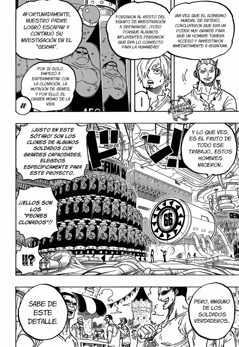 One Piece Capítulo 840 - Página 5 en español