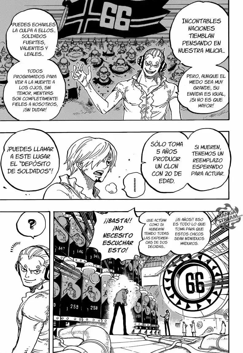 One Piece Capítulo 840 - Página 6 en español