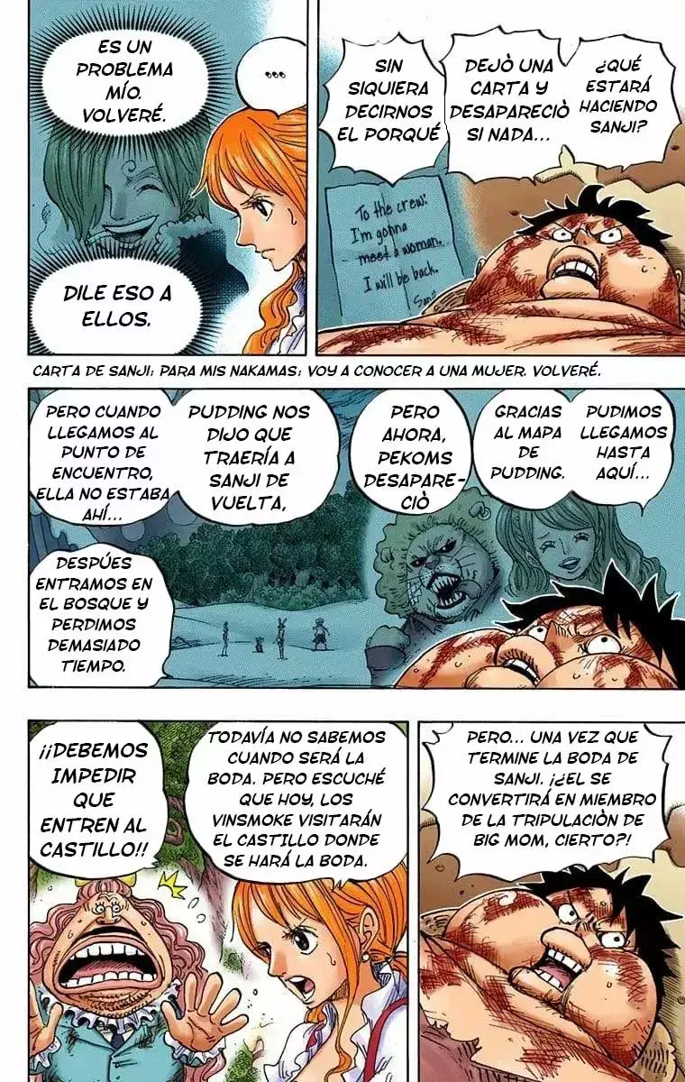 One Piece Capítulo 843.5 - Página 8 en español