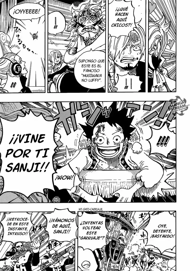 One Piece Capítulo 843 - Página 16 en español