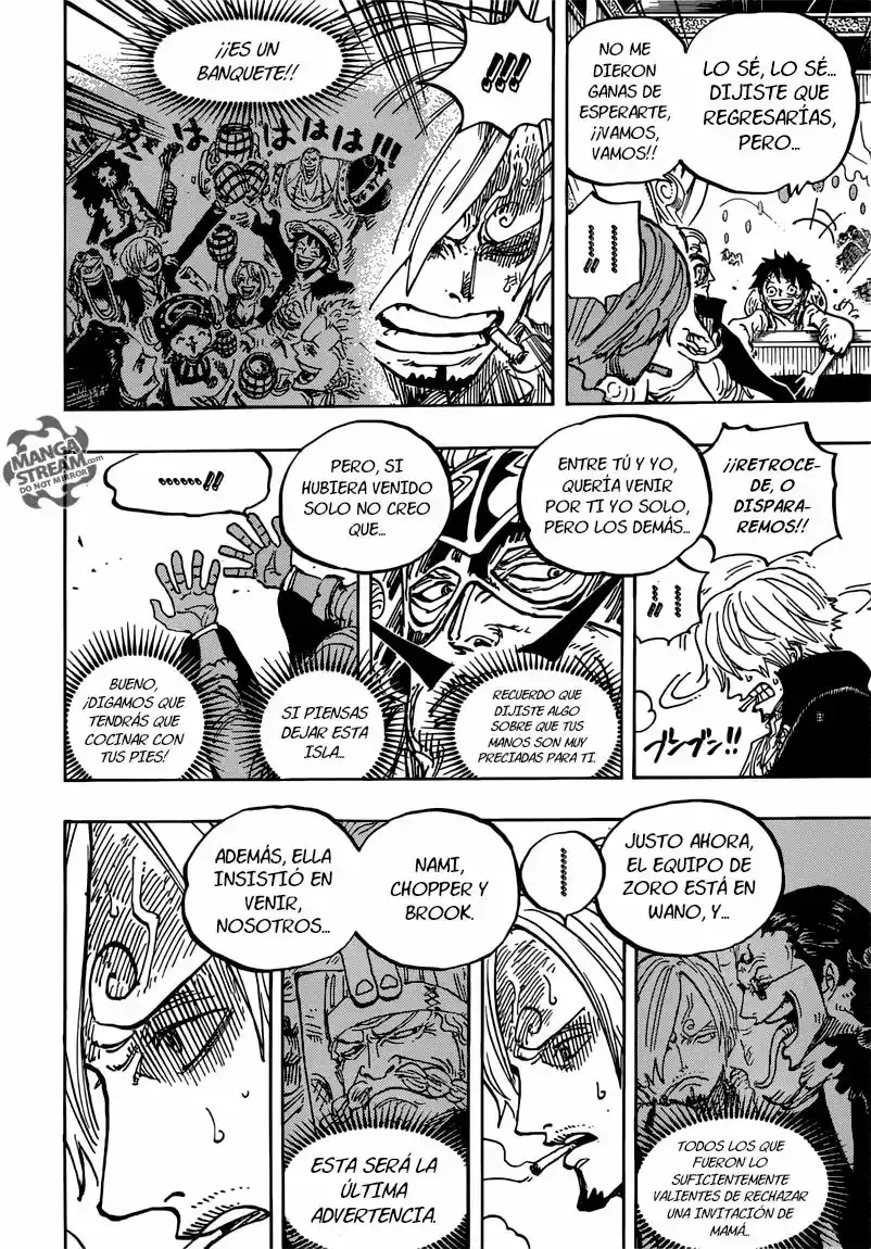 One Piece Capítulo 843 - Página 17 en español