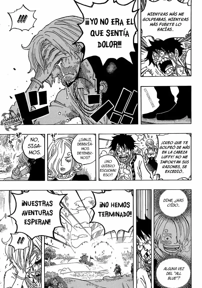 One Piece Capítulo 844 - Página 15 en español