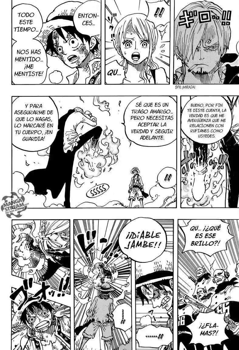 One Piece Capítulo 844 - Página 4 en español