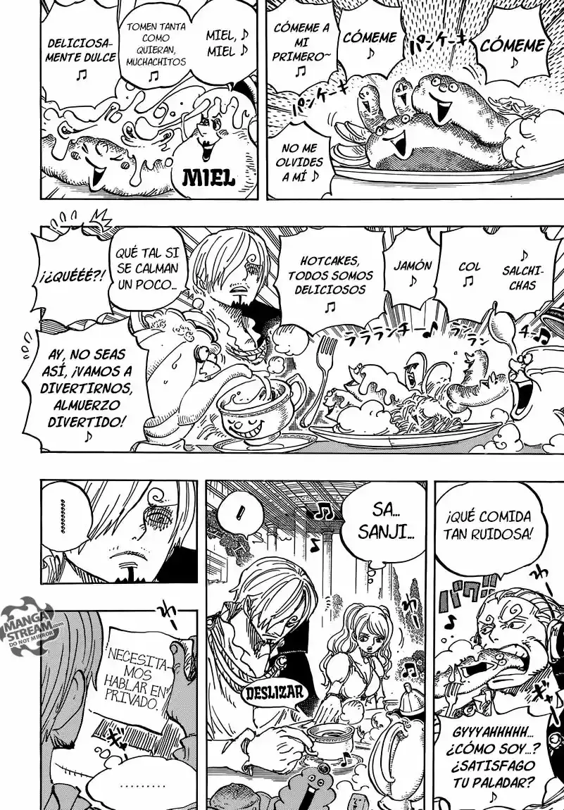 One Piece Capítulo 845 - Página 10 en español