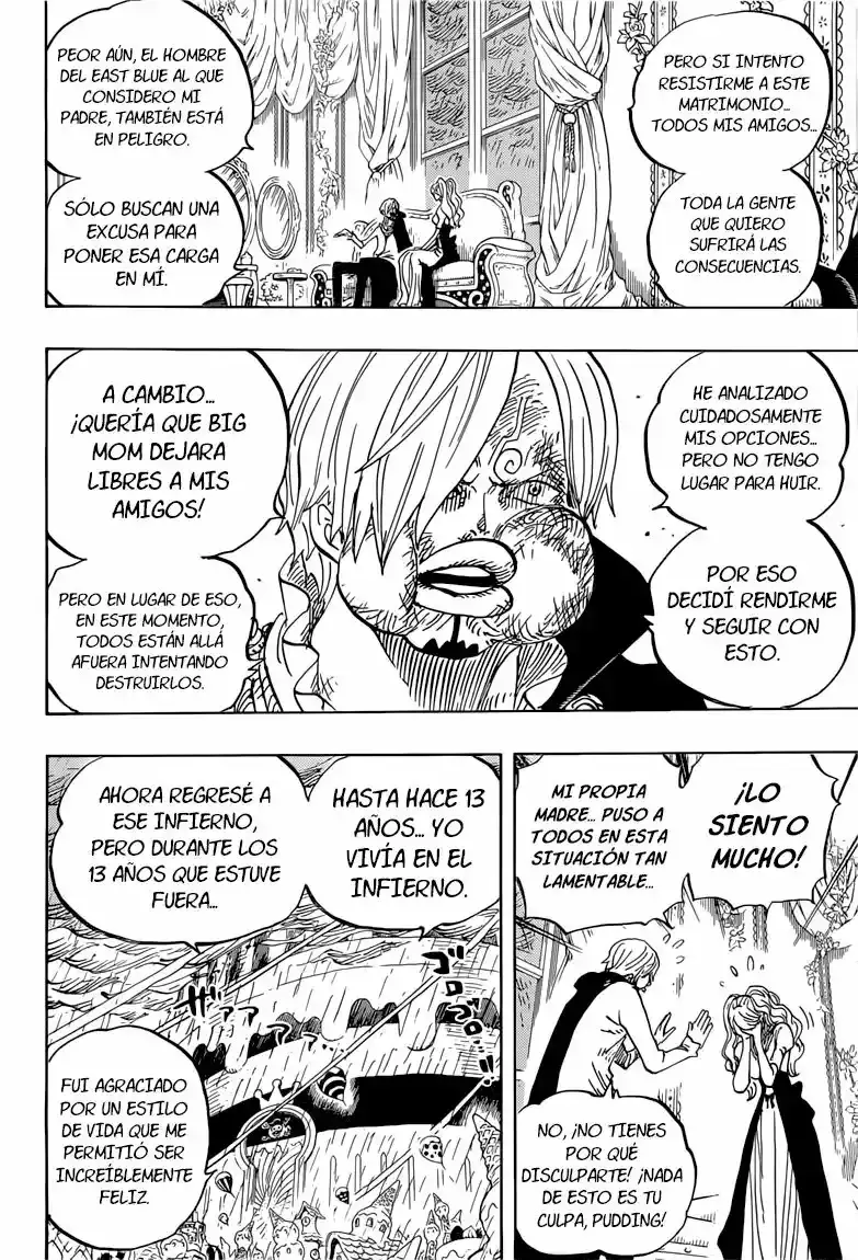 One Piece Capítulo 845 - Página 14 en español