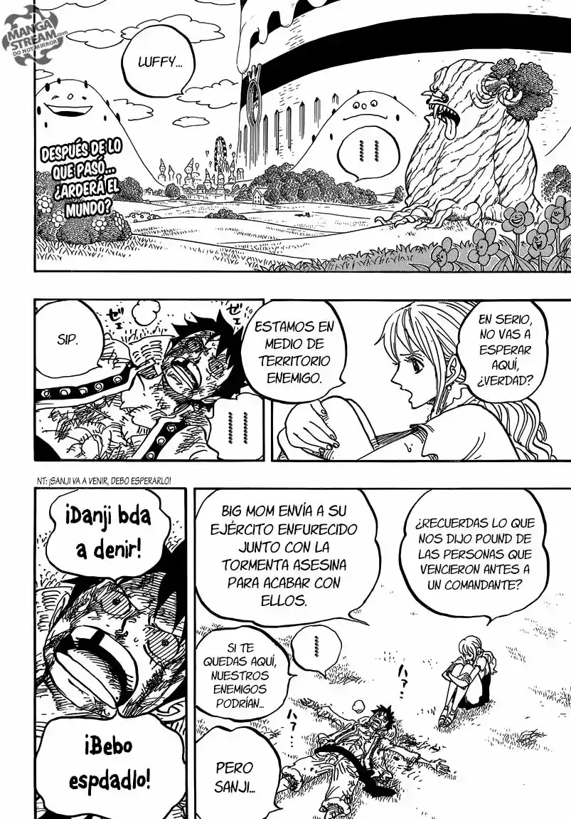 One Piece Capítulo 845 - Página 3 en español