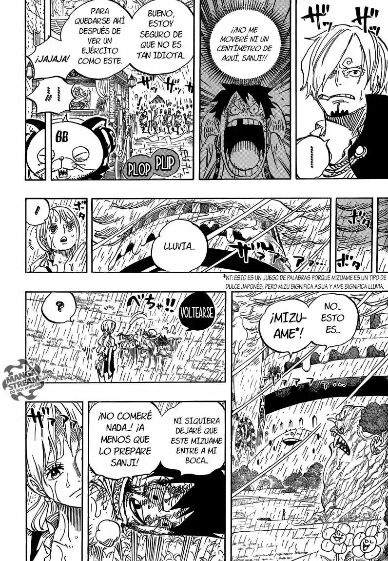 One Piece Capítulo 845 - Página 7 en español