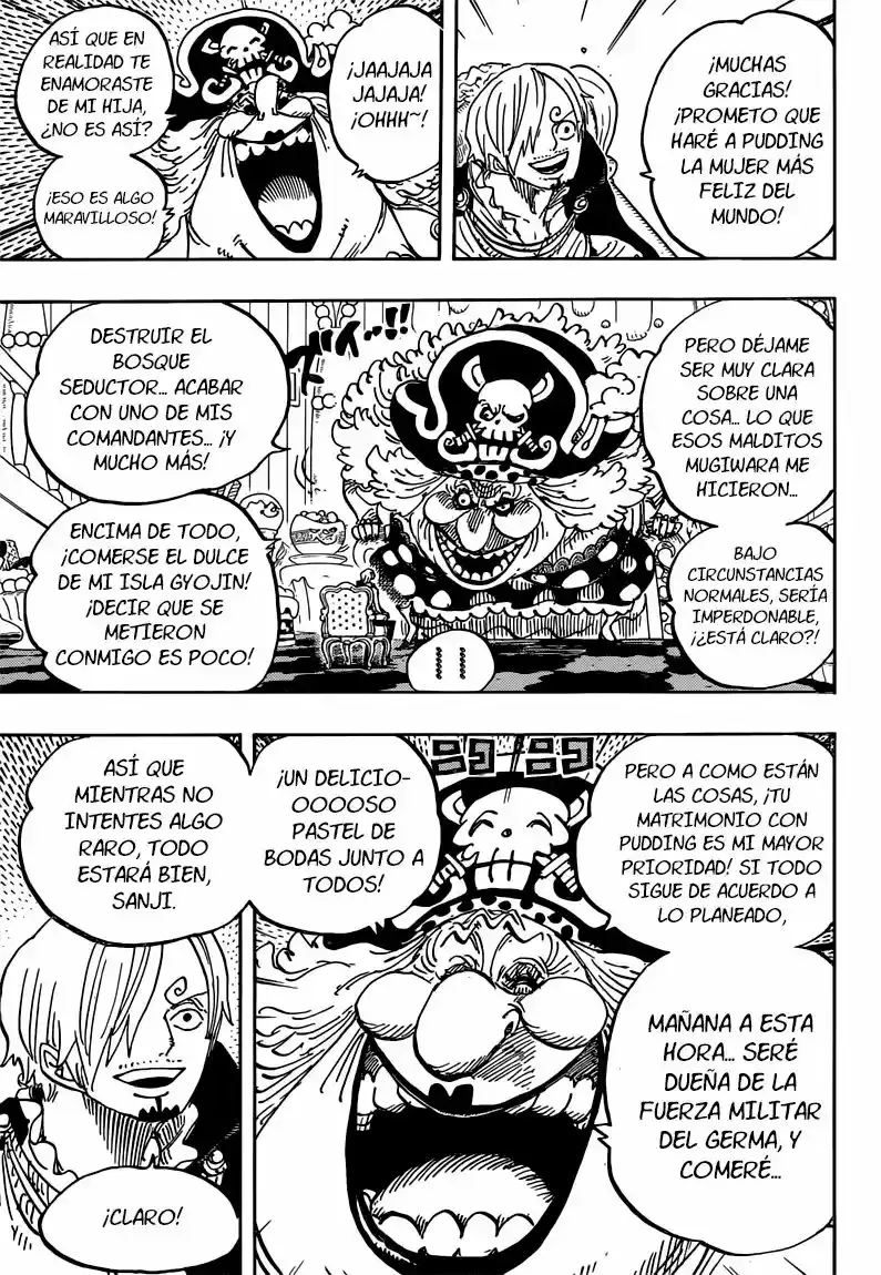 One Piece Capítulo 846 - Página 12 en español