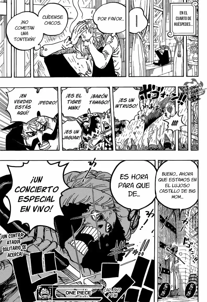 One Piece Capítulo 847 - Página 18 en español