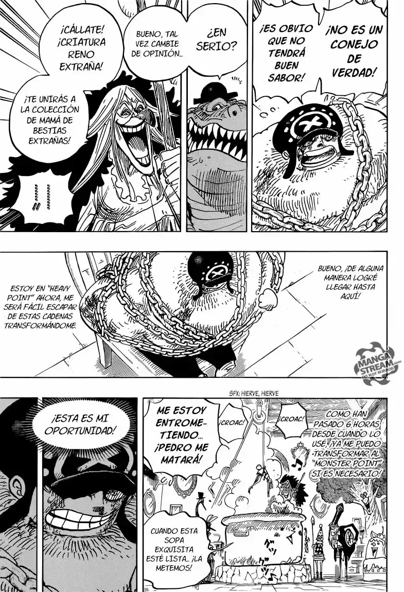 One Piece Capítulo 847 - Página 4 en español