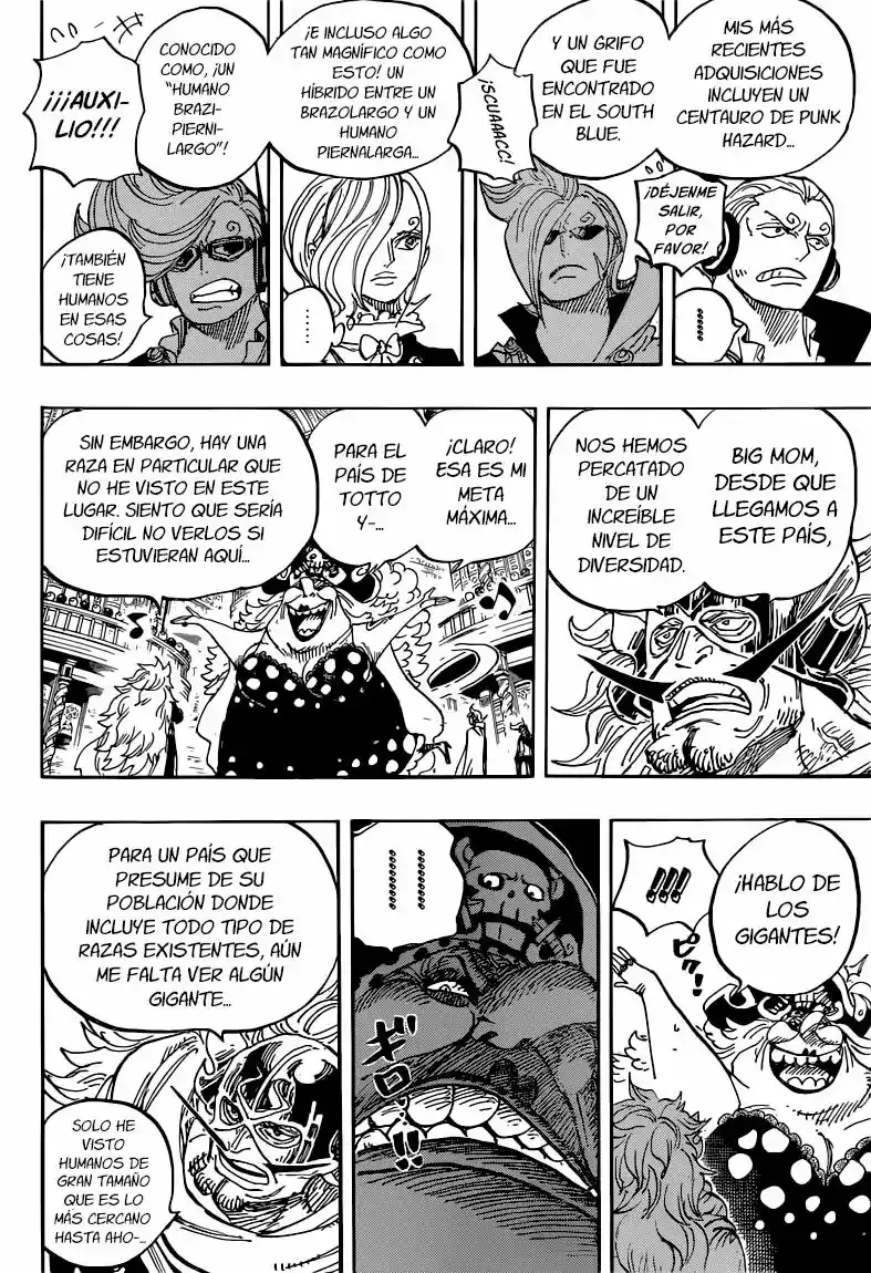 One Piece Capítulo 847 - Página 7 en español