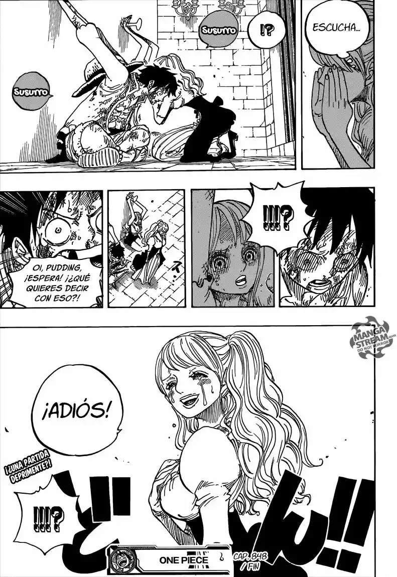 One Piece Capítulo 848 - Página 19 en español