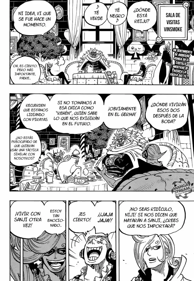 One Piece Capítulo 849 - Página 4 en español
