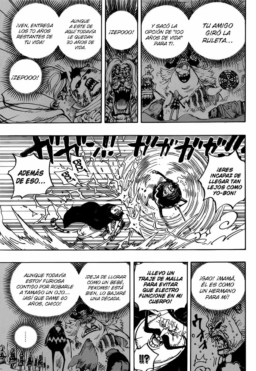 One Piece Capítulo 850 - Página 12 en español