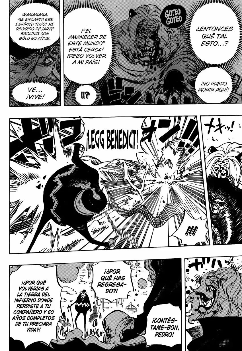 One Piece Capítulo 850 - Página 13 en español
