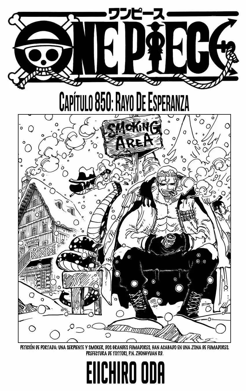 One Piece Capítulo 850 - Página 4 en español