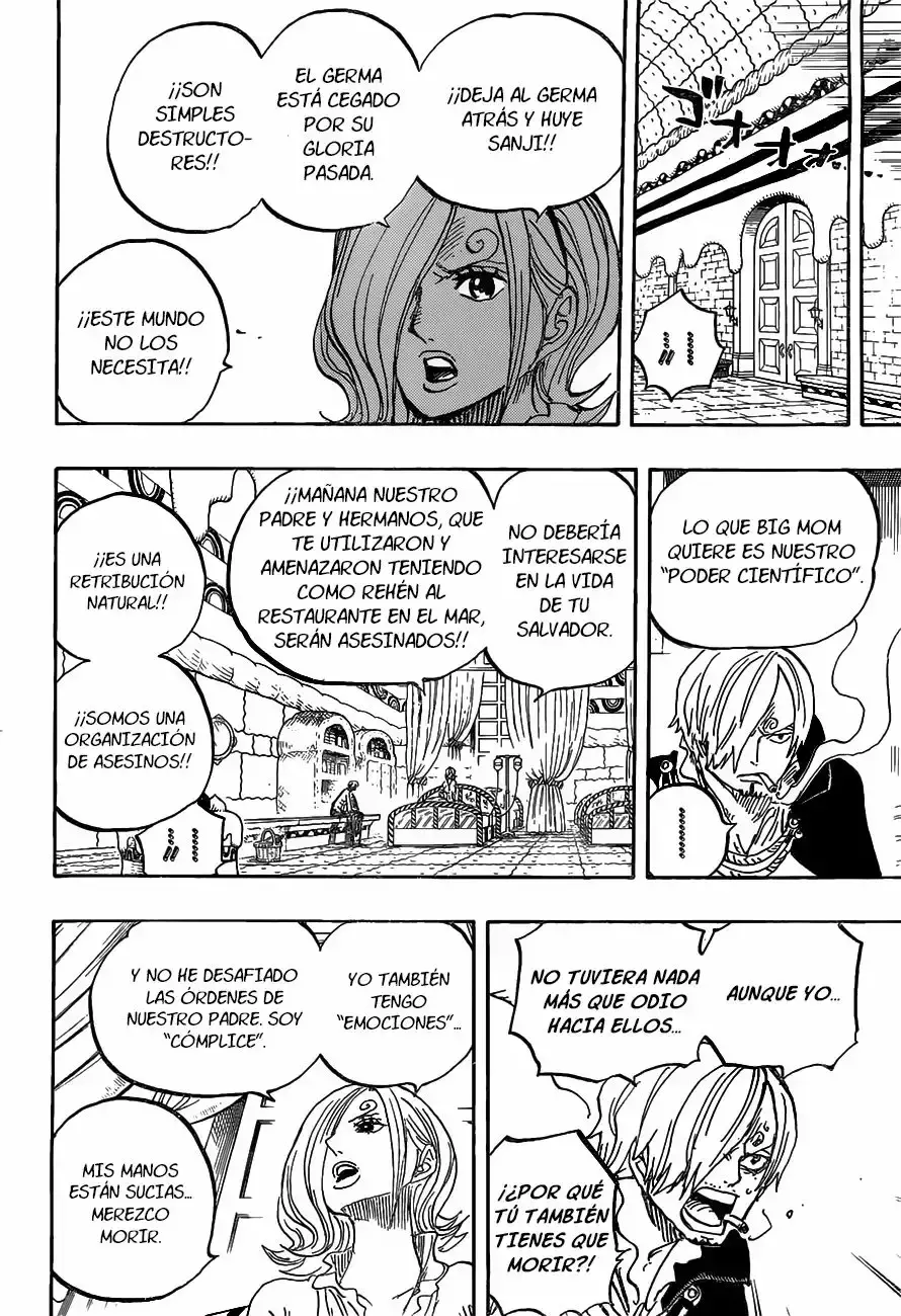 One Piece Capítulo 852 - Página 17 en español