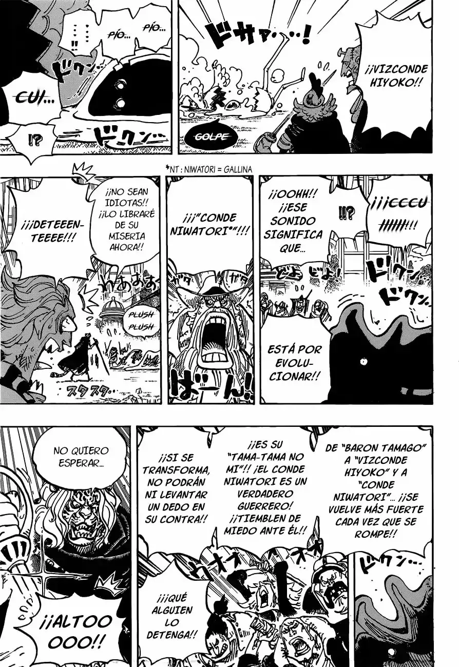 One Piece Capítulo 853 - Página 7 en español