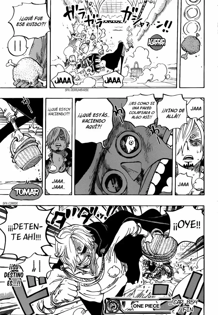 One Piece Capítulo 854 - Página 18 en español