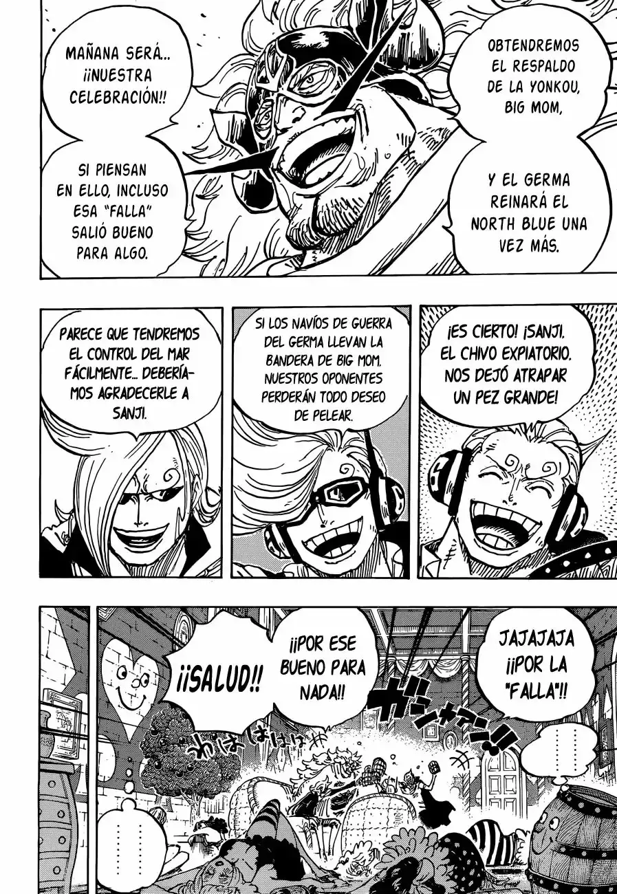 One Piece Capítulo 856 - Página 7 en español