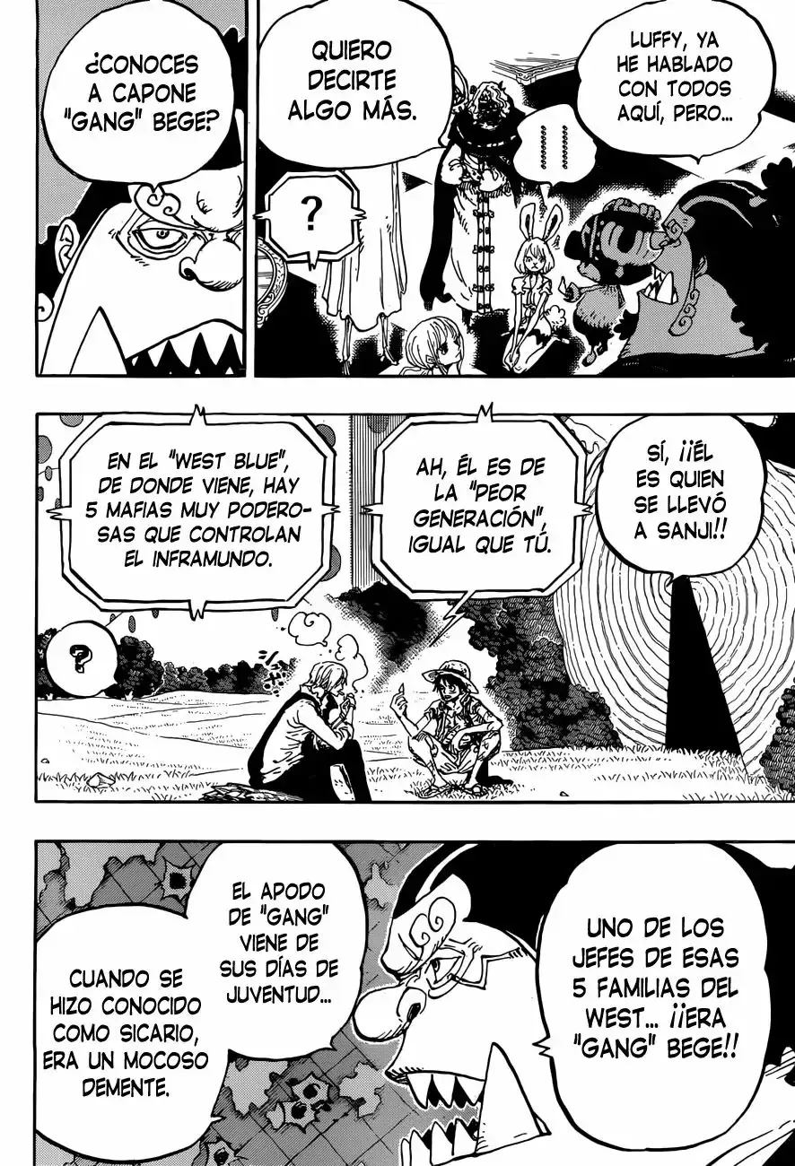 One Piece Capítulo 857 - Página 11 en español