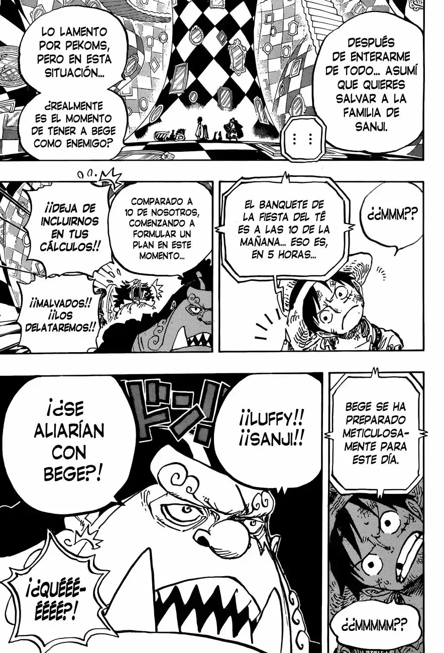 One Piece Capítulo 857 - Página 16 en español
