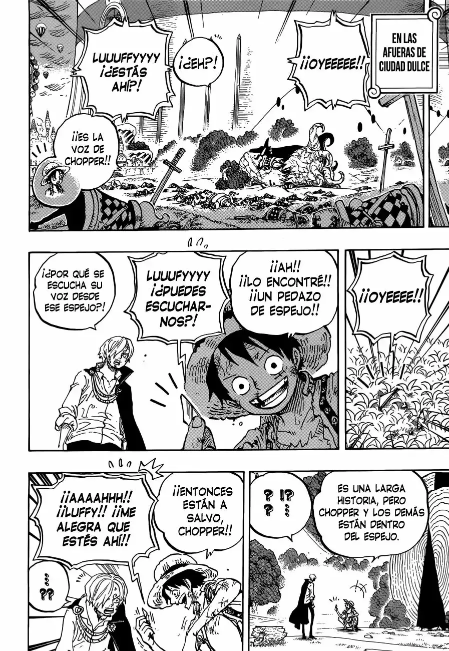 One Piece Capítulo 857 - Página 5 en español