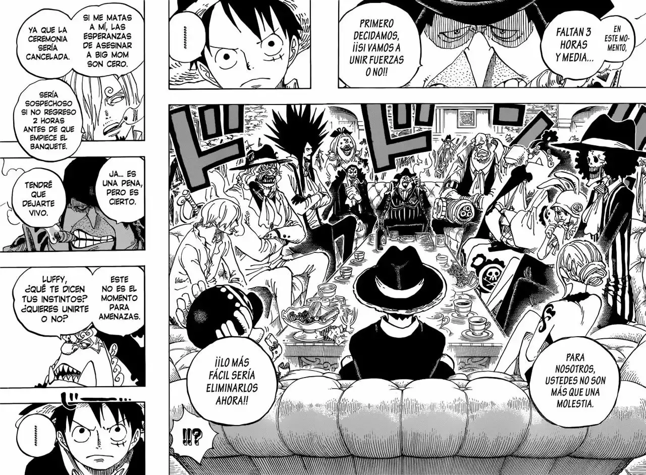 One Piece Capítulo 858 - Página 15 en español