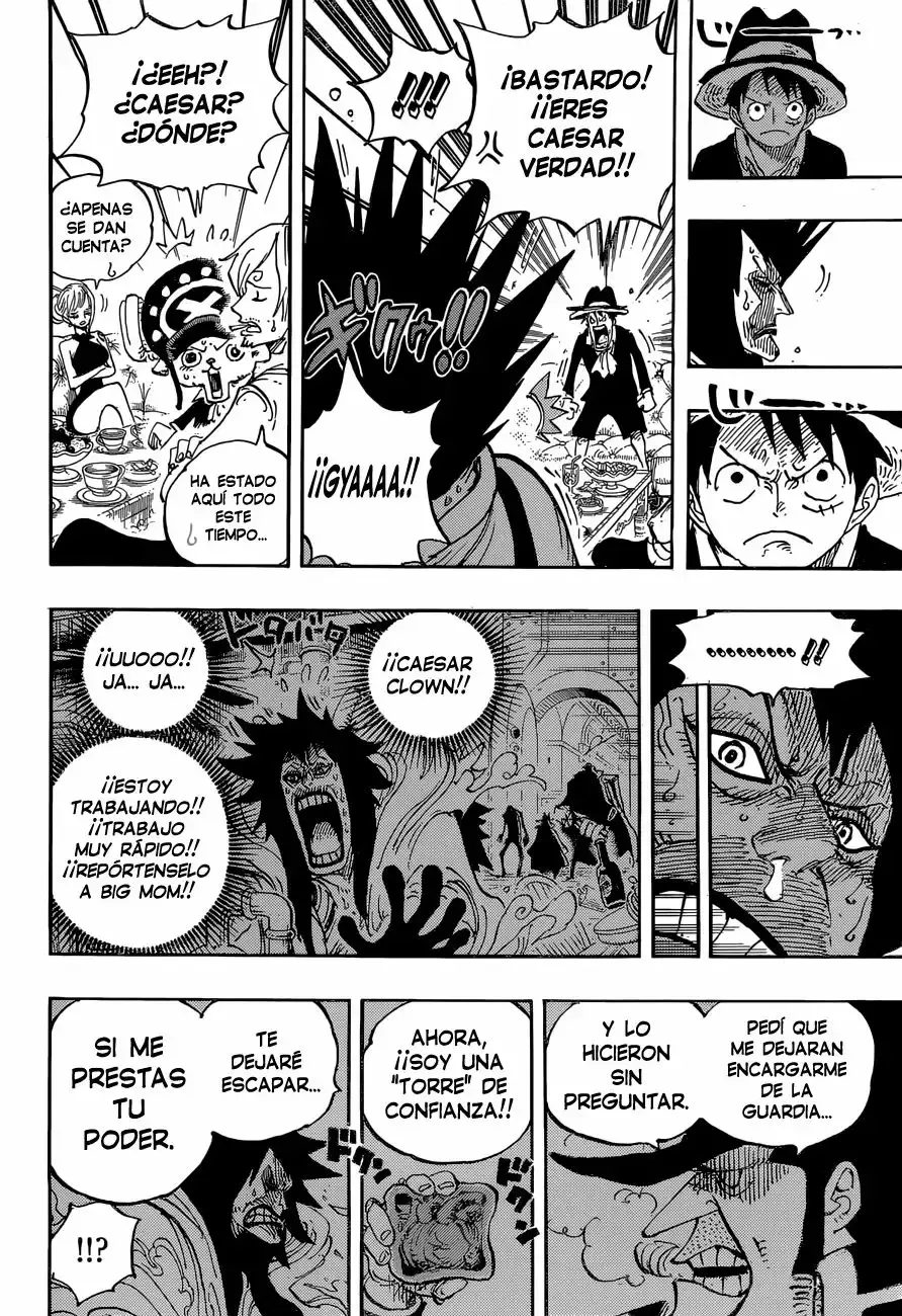 One Piece Capítulo 858 - Página 16 en español