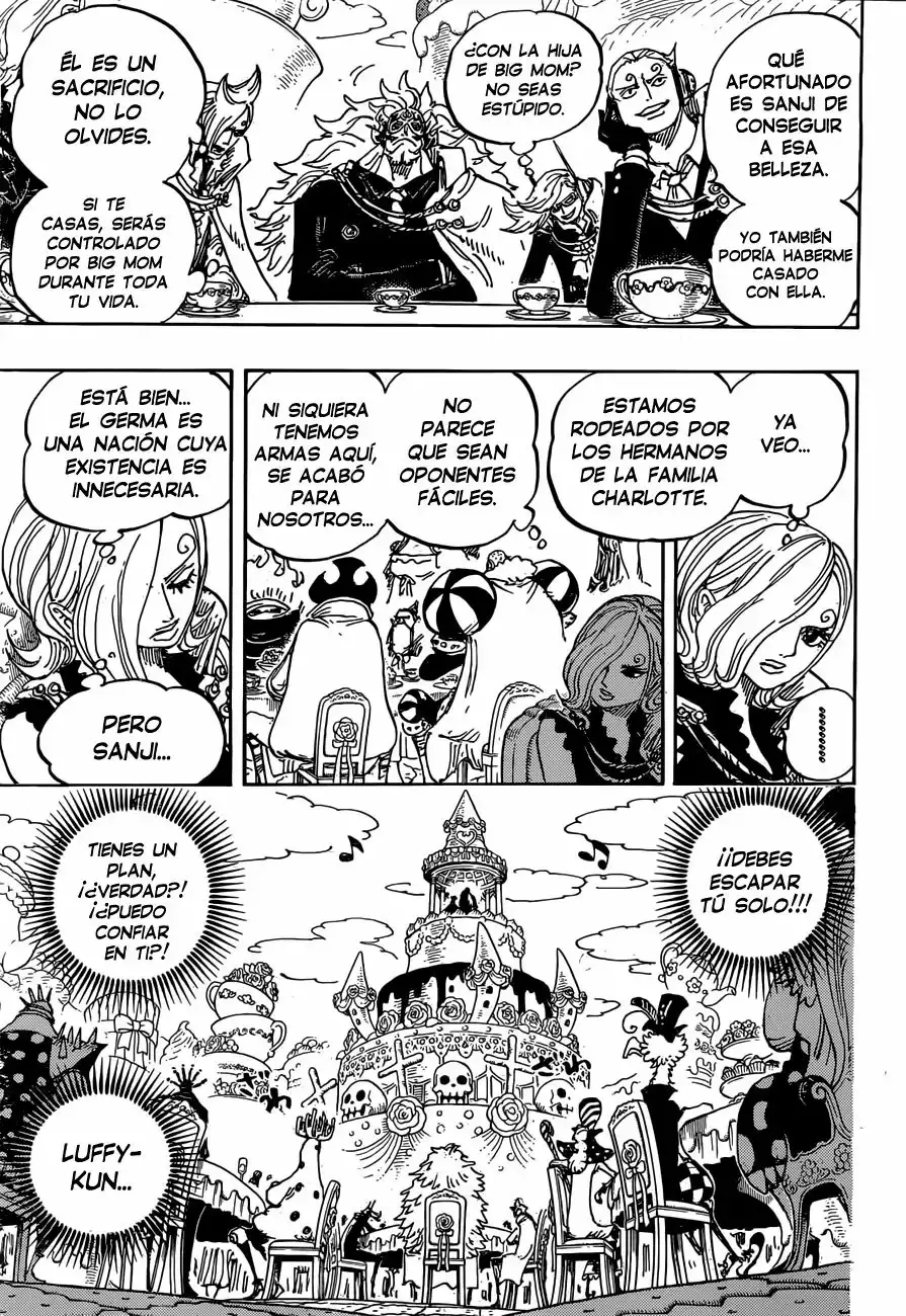 One Piece Capítulo 862 - Página 7 en español