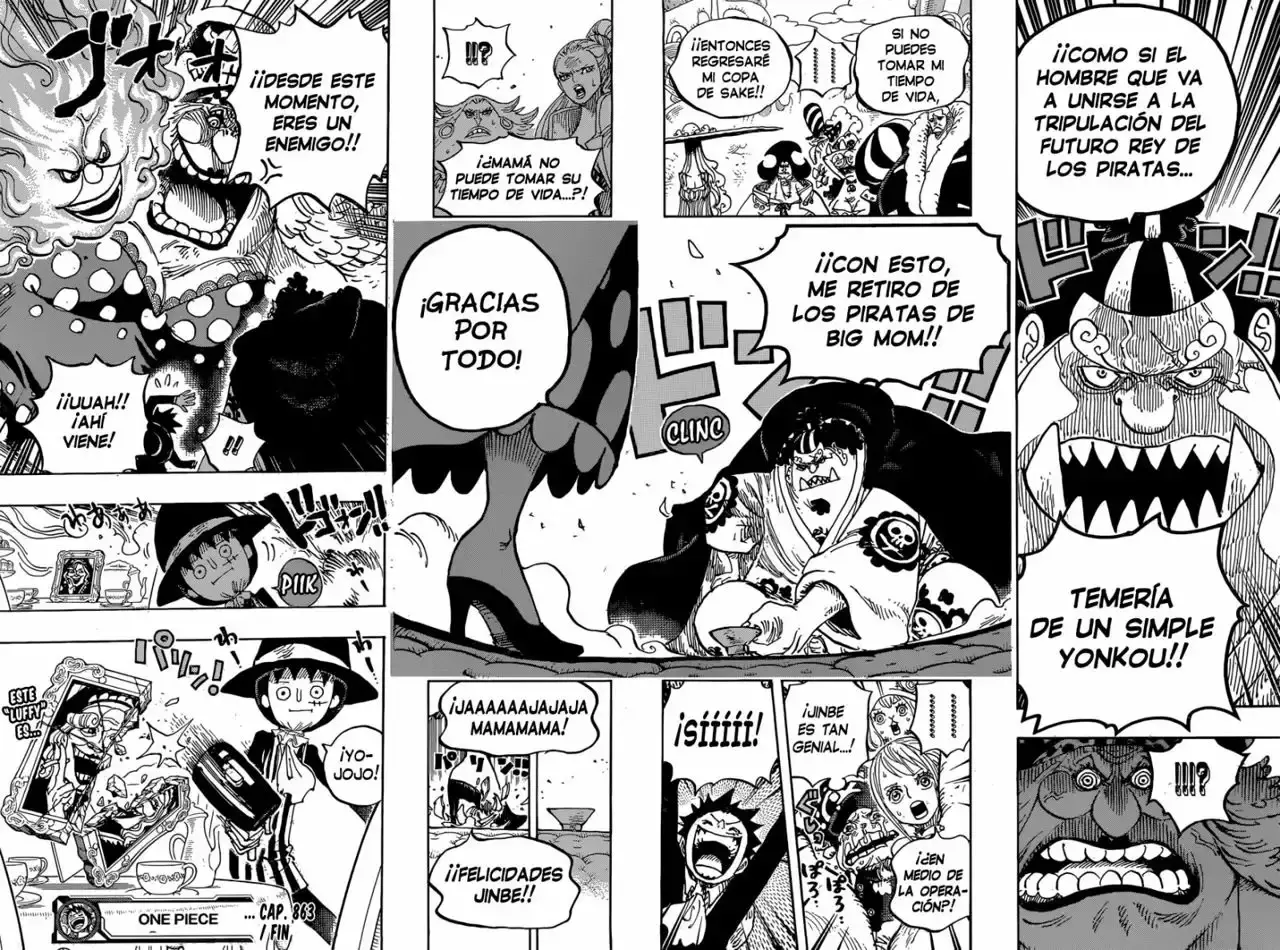One Piece Capítulo 863 - Página 20 en español
