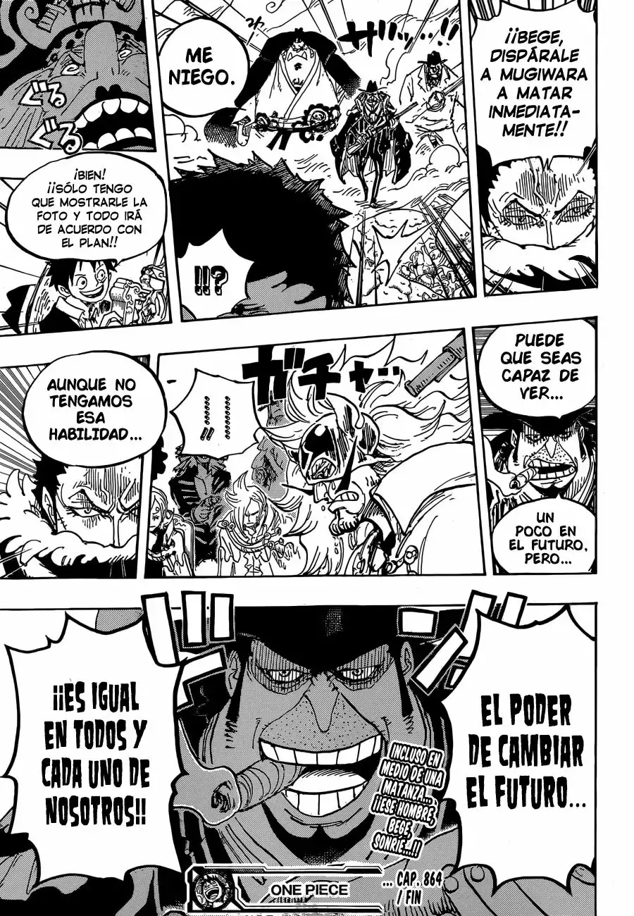 One Piece Capítulo 864 - Página 17 en español