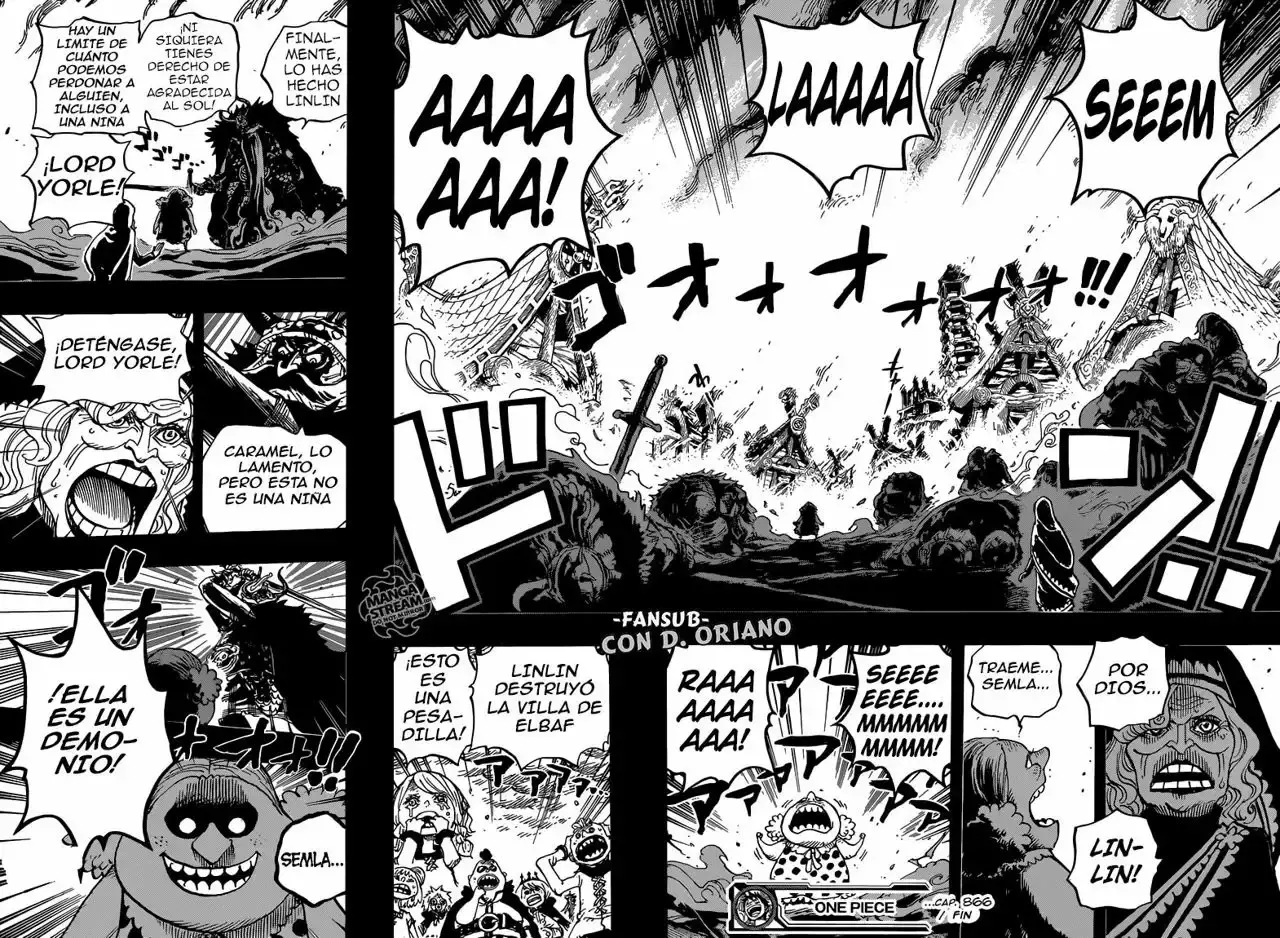 One Piece Capítulo 866 - Página 15 en español